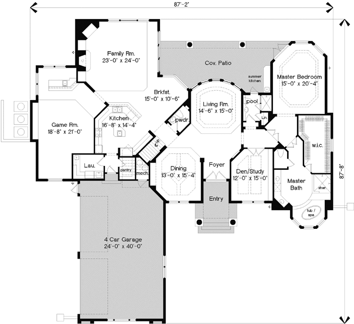 Main Floor Plan: 28-196
