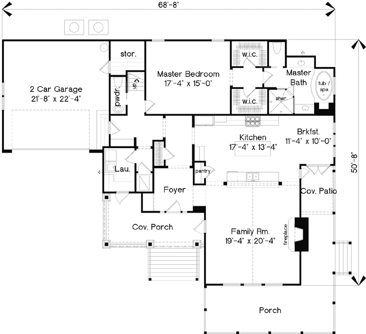 Main Floor Plan: 28-200