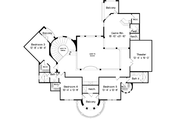 Upper/Second Floor Plan:28-201