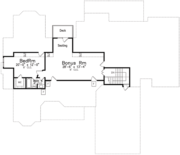 Upper/Second Floor Plan: 3-102