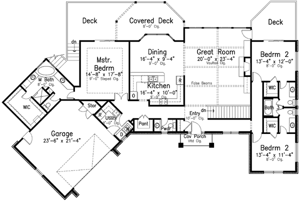 Main Floor Plan: 3-104