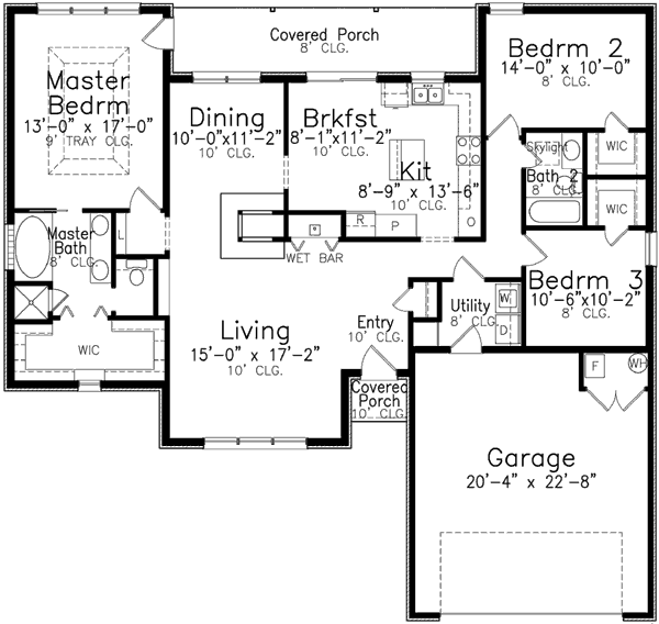 Main Floor Plan: 3-106
