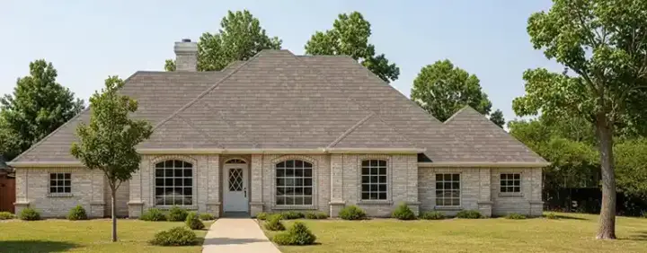 Traditional house plans 3-107 - front exterior, 2,595 sq ft, 3 bed, 2 bath house plans | Monster House Plans