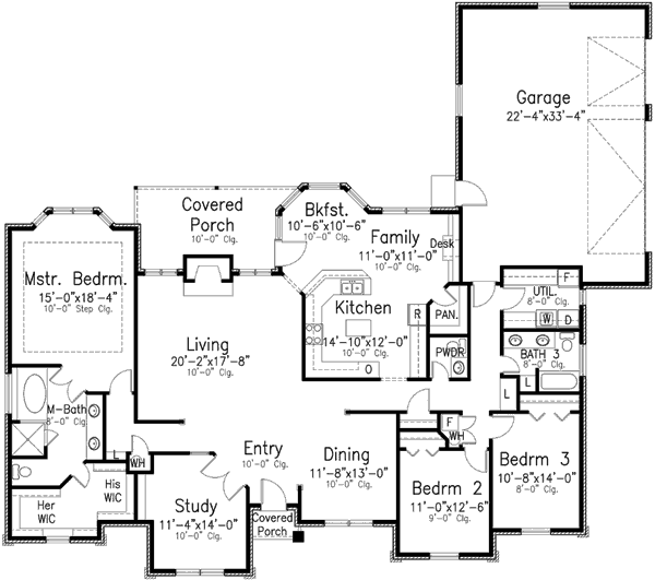 Main Floor Plan: 3-107