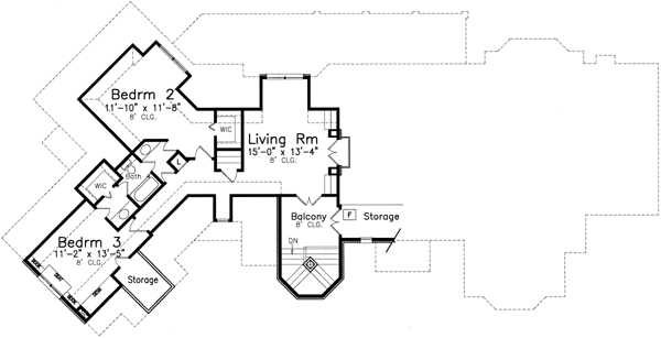 Upper/Second Floor Plan: 3-108