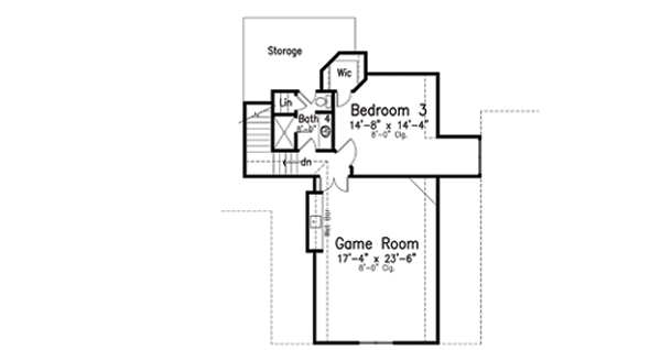 Upper/Second Floor Plan: 3-109