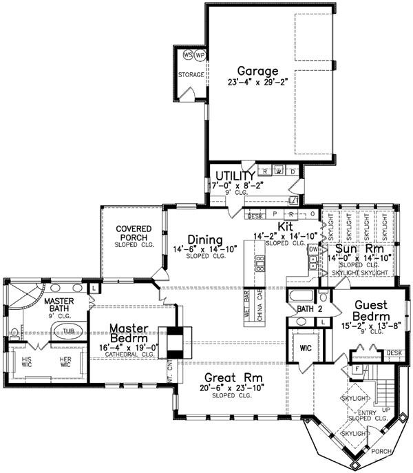 Main Floor Plan: 3-111