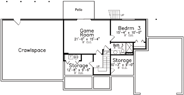 Lower Floor Plan: 3-114