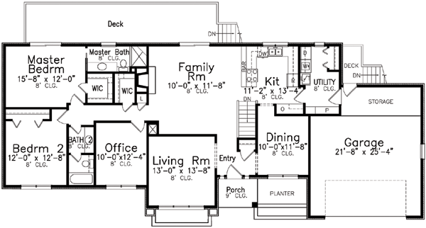 Main Floor Plan: 3-114
