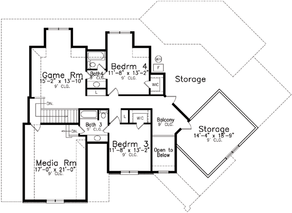 Upper/Second Floor Plan: 3-115