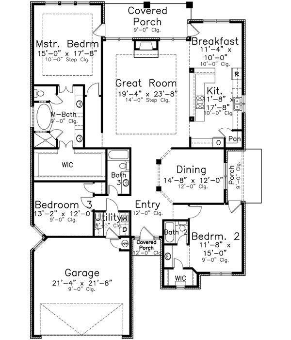 Main Floor Plan: 3-116
