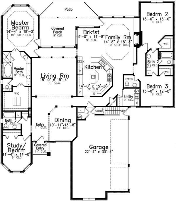 Main Floor Plan: 3-125