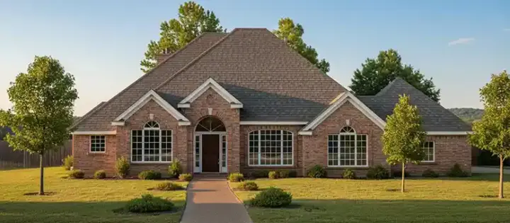 Traditional house plans 3-127 - front exterior, 2,262 sq ft, 3 bed, 2 bath house plans | Monster House Plans