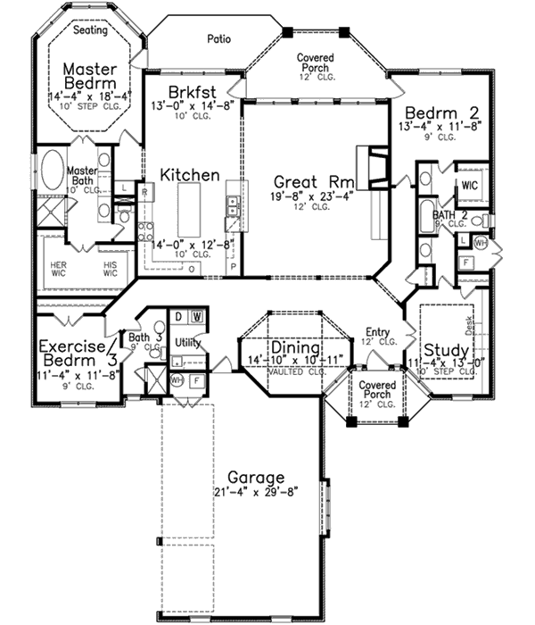 Main Floor Plan: 3-132