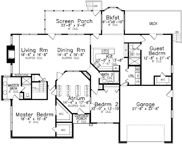 Main Floor Plan: 3-135