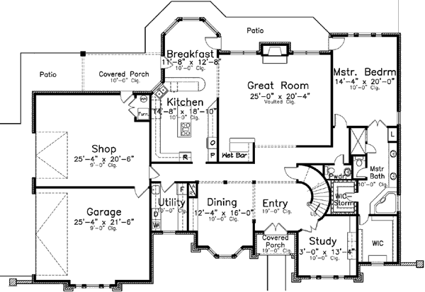 Main Floor Plan: 3-136