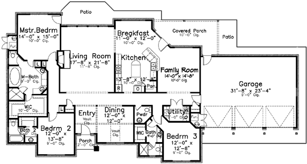 Main Floor Plan: 3-141