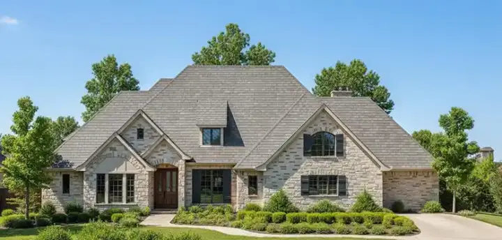 European house plans 3-142 - front exterior, 3,091 sq ft, 4 bed, 3 bath house plans | Monster House Plans