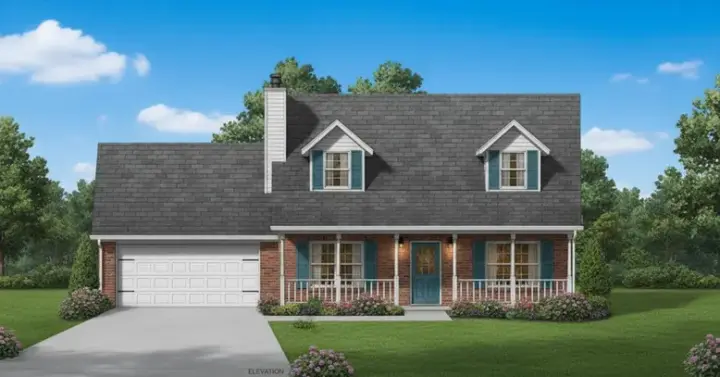 Country house plans 3-151 - front exterior, 1,626 sq ft, 3 bed, 2 bath house plans | Monster House Plans