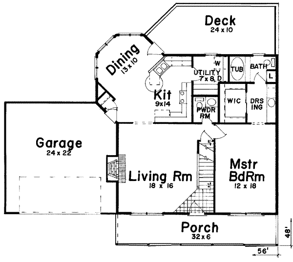 Main Floor Plan: 3-151