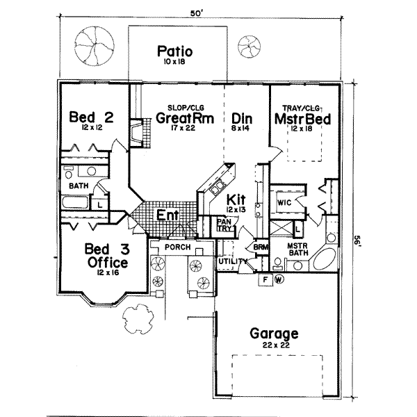 Main Floor Plan: 3-153