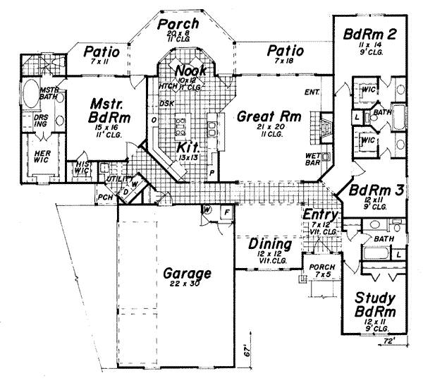 Main Floor Plan: 3-161