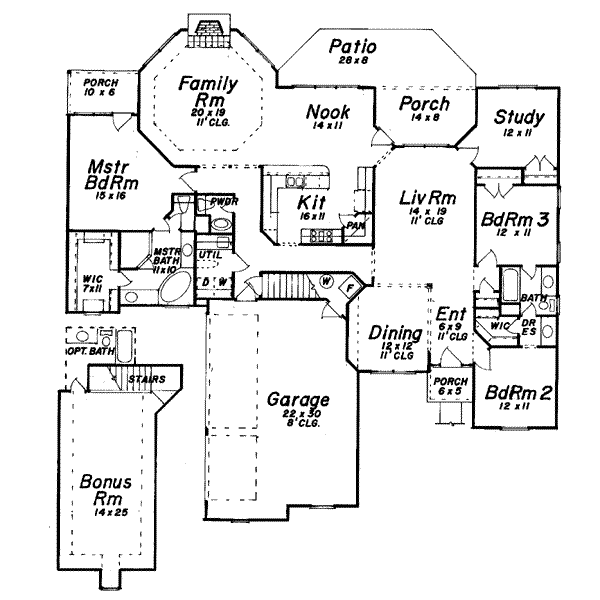 Main Floor Plan: 3-164