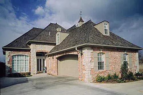 French Country house plans 3-165 - front exterior, 2,485 sq ft, 3 bed, 2 bath house plans | Monster House Plans