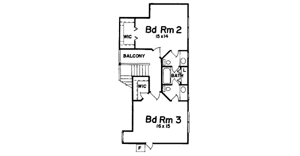 Upper/Second Floor Plan: 3-165