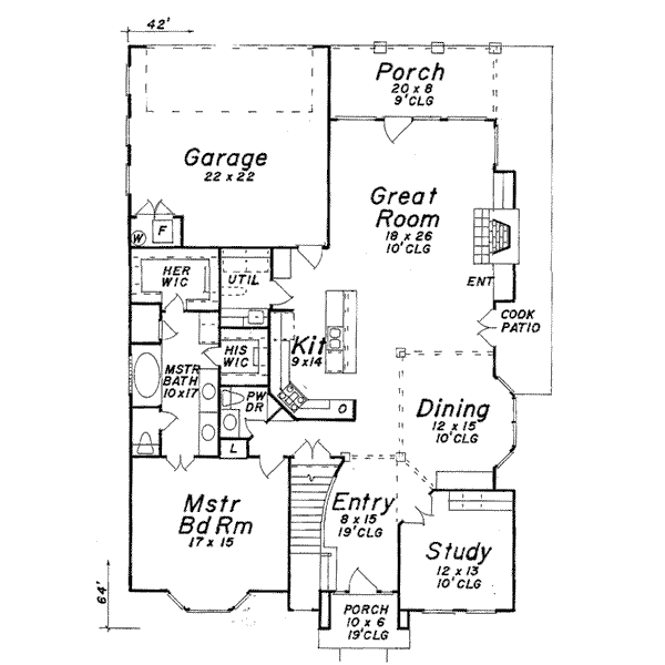 Main Floor Plan: 3-166