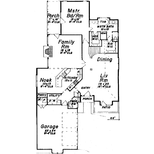 Main Floor Plan: 3-168