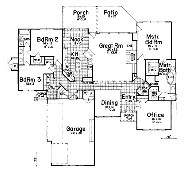 Main Floor Plan: 3-170