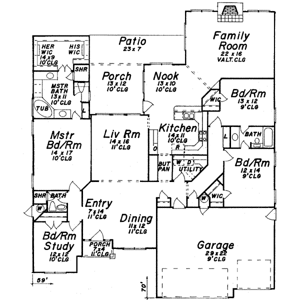 Main Floor Plan: 3-174