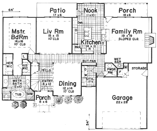 Main Floor Plan: 3-175