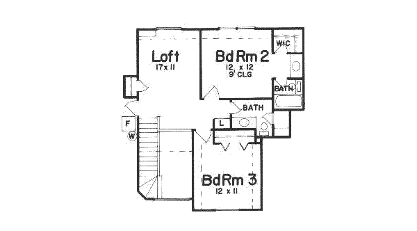 Upper/Second Floor Plan: 3-175