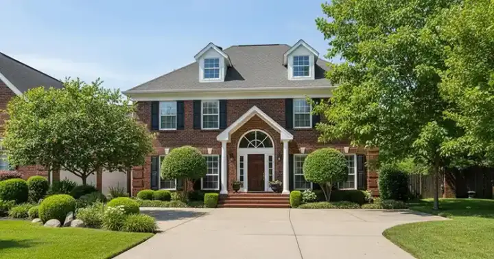 Southern Colonial house plans 3-179 - front exterior, 2,703 sq ft, 4 bed, 5 bath house plans | Monster House Plans