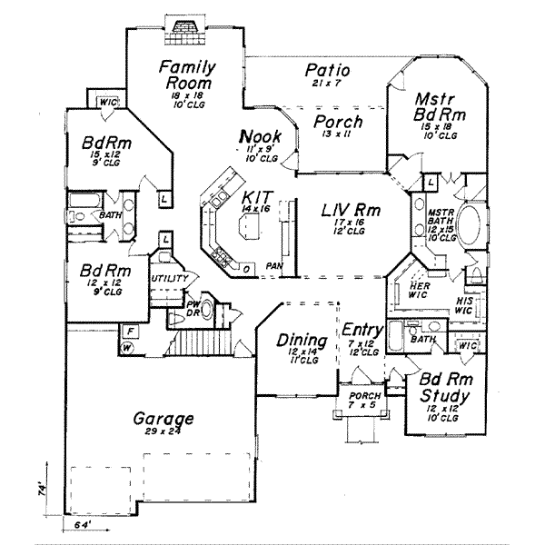 Main Floor Plan: 3-181