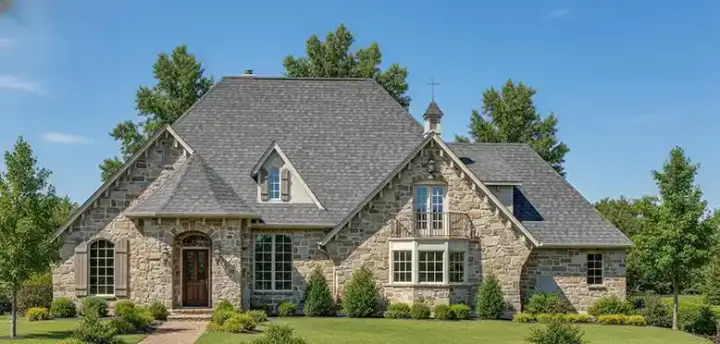English Country house plans 3-186 - front exterior, 2,814 sq ft, 3 bed, 3 bath house plans | Monster House Plans