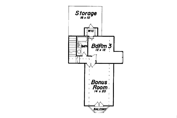 Upper/Second Floor Plan: 3-186