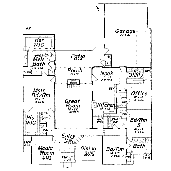 Main Floor Plan: 3-188