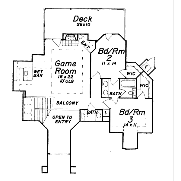 Upper/Second Floor Plan: 3-189