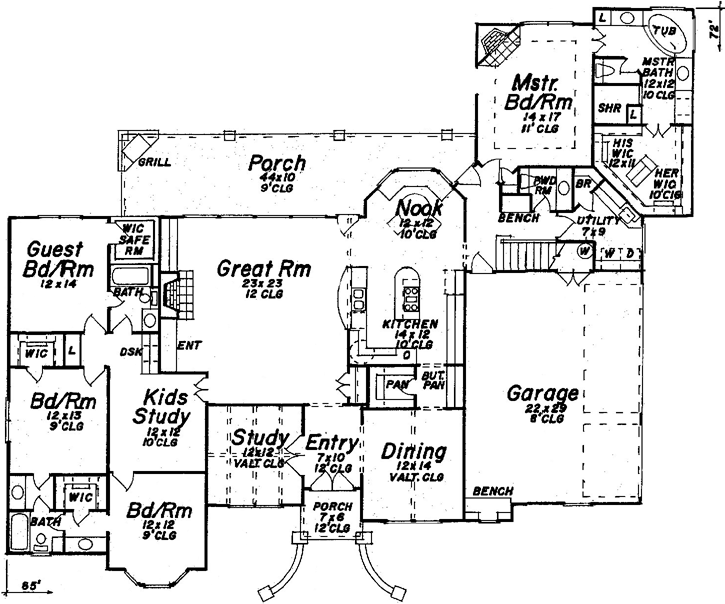 Main Floor Plan: 3-194