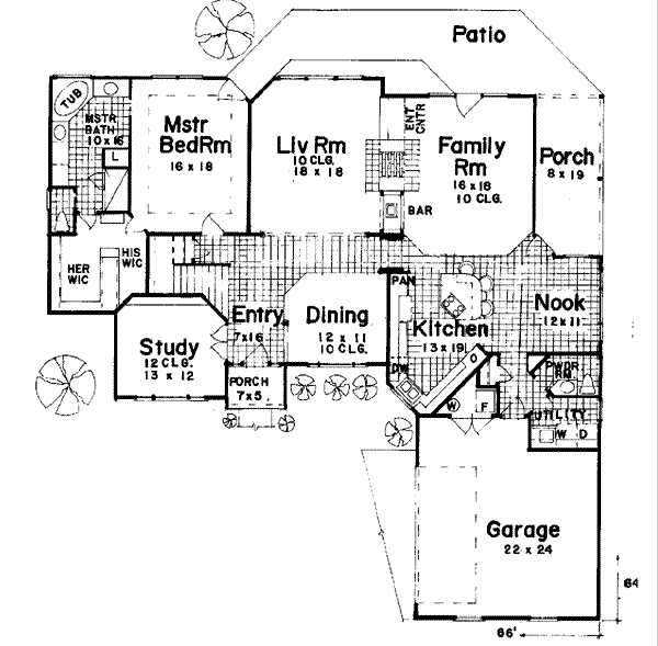 Main Floor Plan: 3-195
