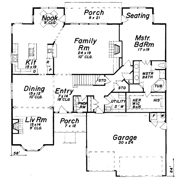 Main Floor Plan: 3-196