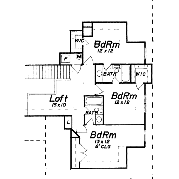 Upper/Second Floor Plan: 3-196