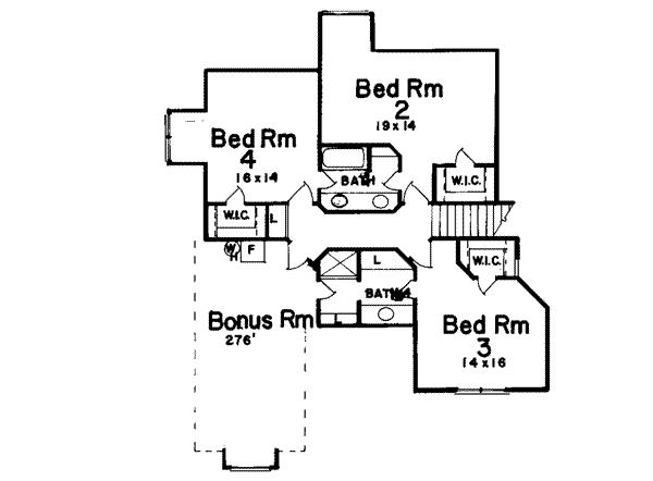 Upper/Second Floor Plan: 3-198