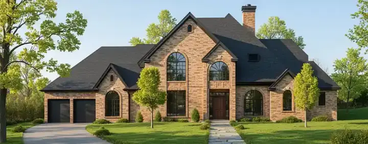 Traditional house plans 3-199 - front exterior, 3,236 sq ft, 4 bed, 3 bath house plans | Monster House Plans