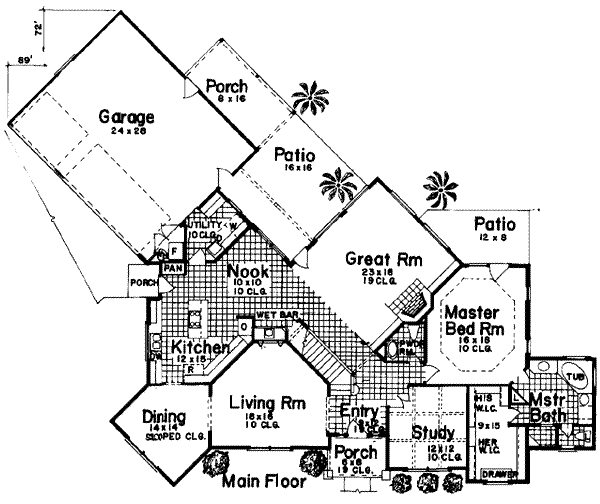 Main Floor Plan: 3-199