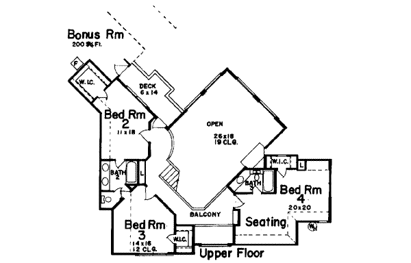 Upper/Second Floor Plan: 3-199