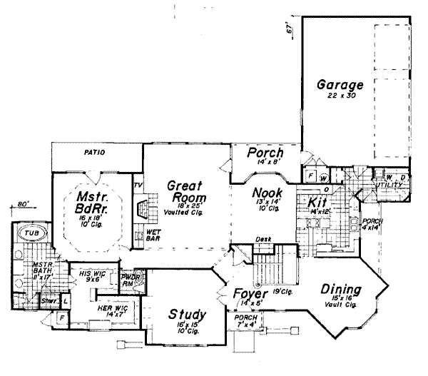 Main Floor Plan: 3-202
